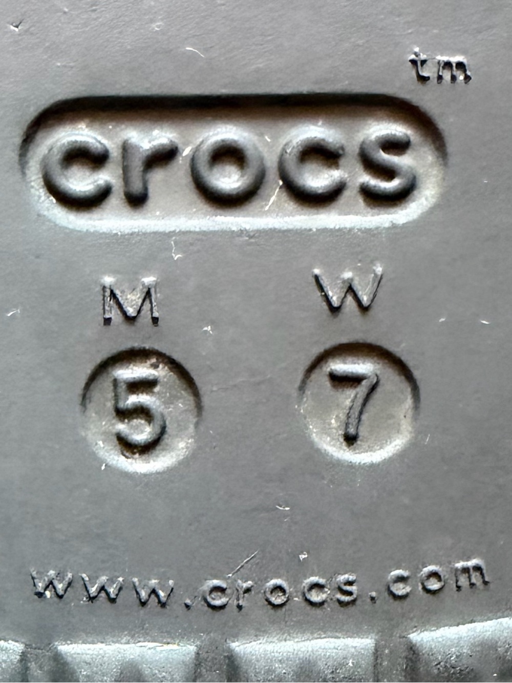 CROCS Black Double-Strap Slide Sandals Iconic Comfort Pool Beach M5 W7 Summer - Picture 6 of 7